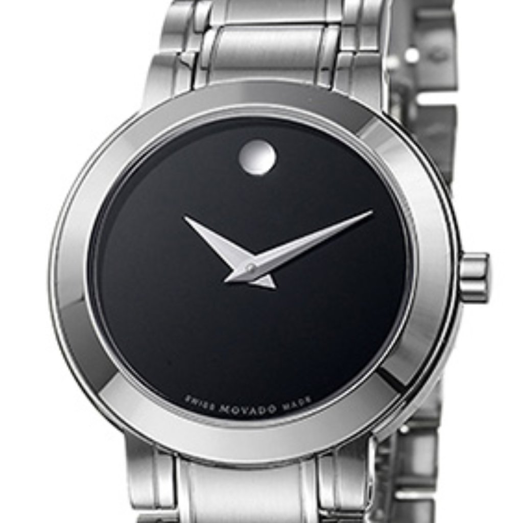 Movado Stiri Black Dial Stainless Steel Ladies Watch — image 2 of 8